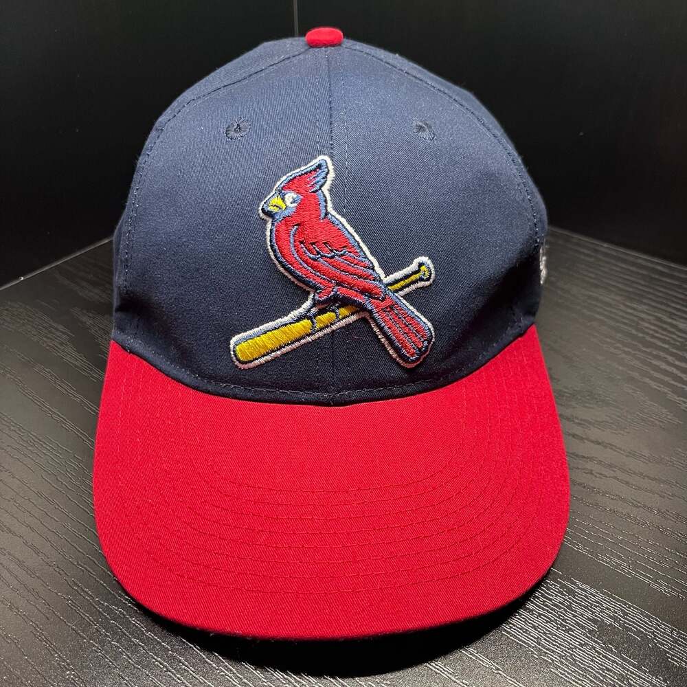 St Louis Cardinals MLB OC Sports Adjustable Hat Cap Navy Red